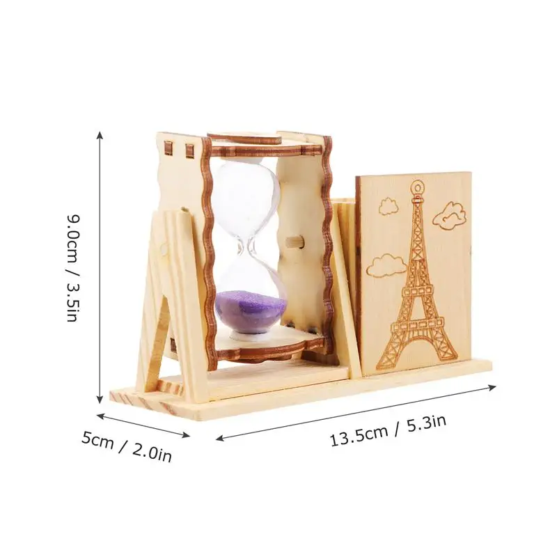 2pcs Tabletop Hourglass Pen Holder Pen Organizer Pencil Container For Home Simple Wooden Single Hourglass Pen Holder
2pcs Tabletop Hourglass Pen Holder Pen Organizer Pencil Container For Home Simple Wooden Single Hourglass Pen Holder