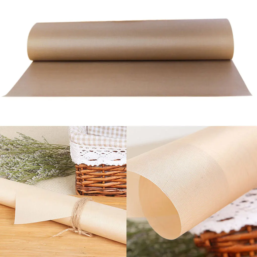 Reusable Baking Mat High Temperature Resistant Sheet Pastry Baking Oilpaper Non-stick BBQ Pad
Reusable Baking Mat High Temperature Resistant Sheet Pastry Baking Oilpaper Non-stick BBQ Pad