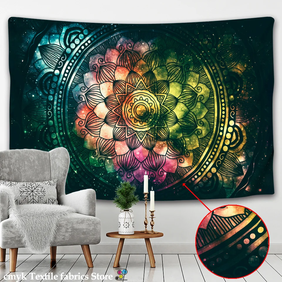 Indian Mandala Tapestry Wall Hanging Sandy Beach Throw Rug Blanket Camping Tent Travel Mattress Bohemian Sleeping Pad Tapestries
Indian Mandala Tapestry Wall Hanging Sandy Beach Throw Rug Blanket Camping Tent Travel Mattress Bohemian Sleeping Pad Tapestries