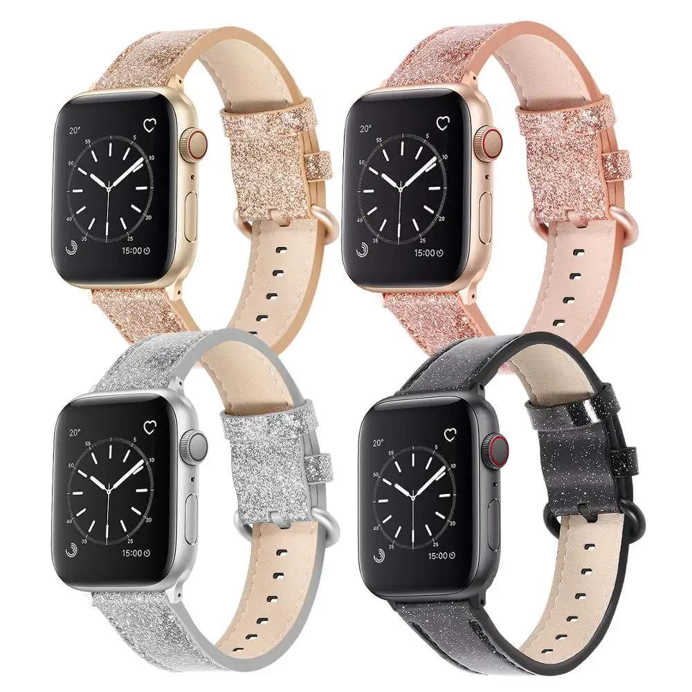Luxury Leather Bracelet strap For Apple Watch band 4 44mm 40mm women/men New Leather Band Strap for Apple Watch 38/42mm Series
Luxury Leather Bracelet strap For Apple Watch band 4 44mm 40mm women/men New Leather Band Strap for Apple Watch 38/42mm Series