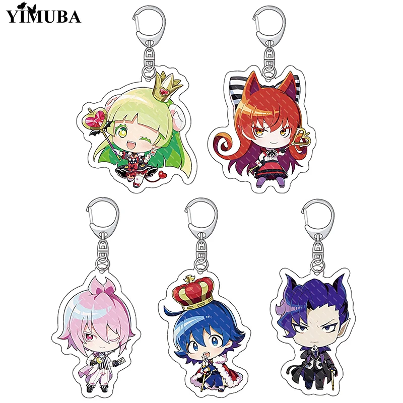 Mairimashita! Iruma-kun Keychain Q Version Suzuki Iruma Clara Valac Anime Figures Cartoon Print Acrylic Pendant Key Ring Holder
Mairimashita! Iruma-kun Keychain Q Version Suzuki Iruma Clara Valac Anime Figures Cartoon Print Acrylic Pendant Key Ring Holder