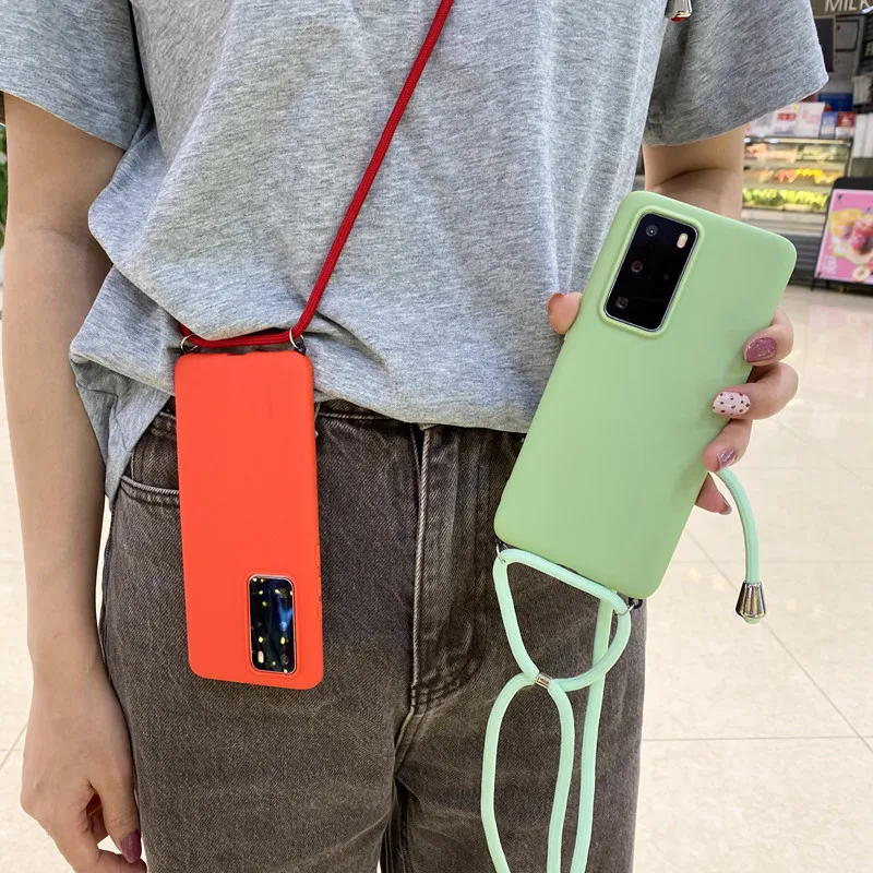 Ремешок, шнур, цепочка, ремешок, силиконовый чехол для Huawei P40 P30 P20 P10 Mate 40 30 20 10 Lite Pro, карамельные цвета, мягкая задняя крышка из ТПУ
Ремешок, шнур, цепочка, ремешок, силиконовый чехол для Huawei P40 P30 P20 P10 Mate 40 30 20 10 Lite Pro, карамельные цвета, мягкая задняя крышка из ТПУ