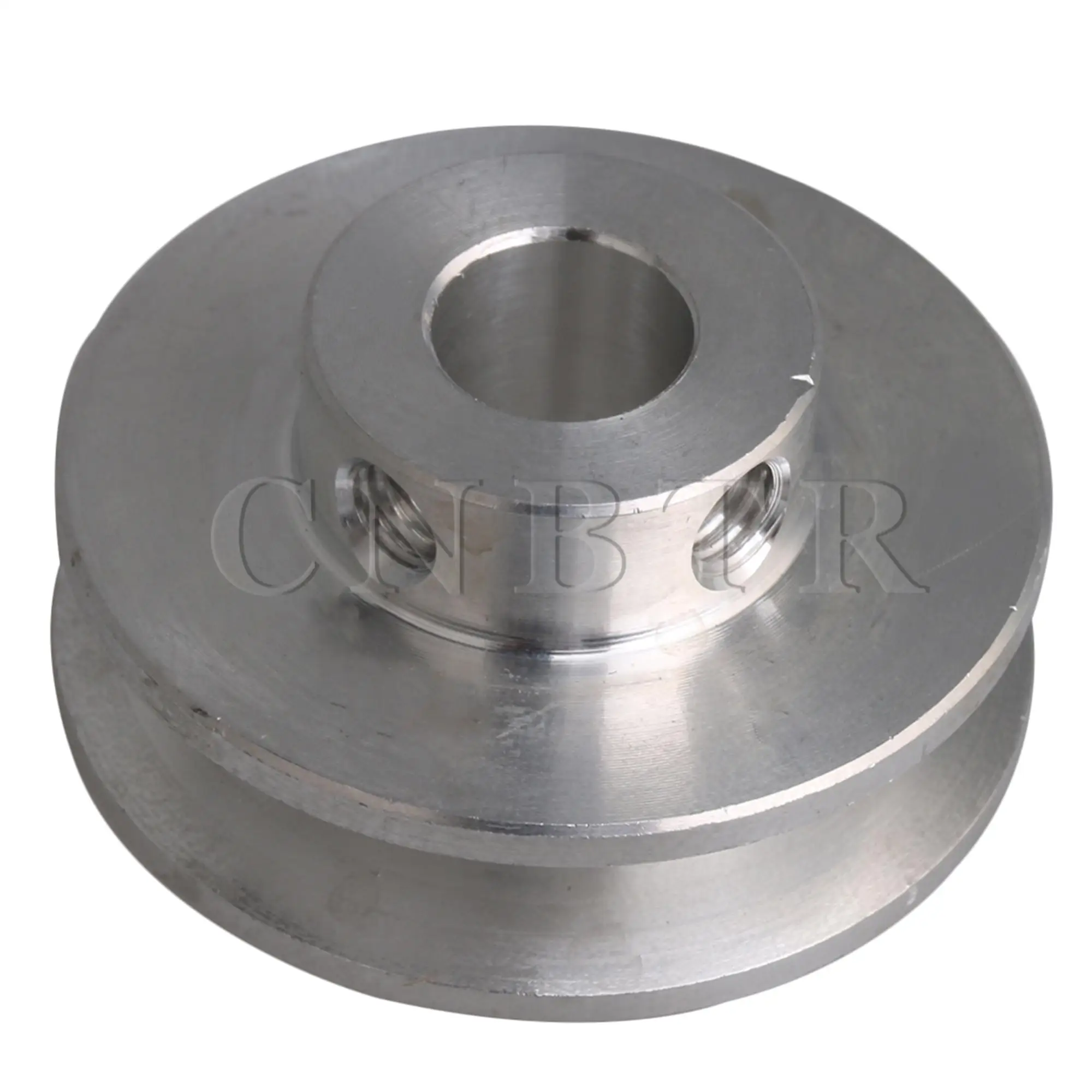 CNBTR Aluminum Alloy 31x8mm Bore Single Groove V-Shape Pulley Wheel for Motor Shaft PU Round Belts
CNBTR Aluminum Alloy 31x8mm Bore Single Groove V-Shape Pulley Wheel for Motor Shaft PU Round Belts