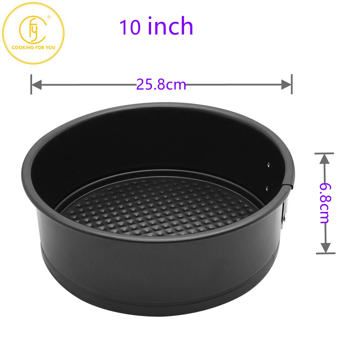 8/10 Inch Removable Bottom Non-Stick Metal Bake Mould Cake Pan with cover Lock Divice Bakeware Cake Molds Baking Accessories
8/10 Inch Removable Bottom Non-Stick Metal Bake Mould Cake Pan with cover Lock Divice Bakeware Cake Molds Baking Accessories