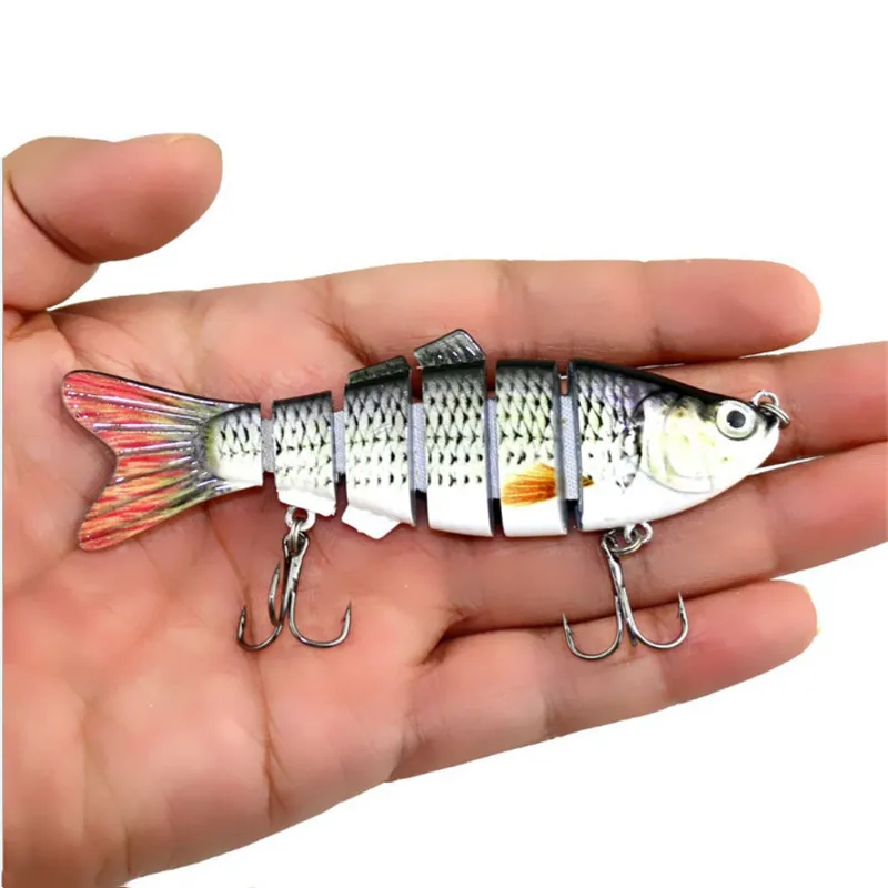 1Pcs 10CM 18g Fishing Lure Multi Jointed Sections Hard Bait Artificial Crankbaits Wobbler Sinking Lifelike Swimbait For Bass
1Pcs 10CM 18g Fishing Lure Multi Jointed Sections Hard Bait Artificial Crankbaits Wobbler Sinking Lifelike Swimbait For Bass