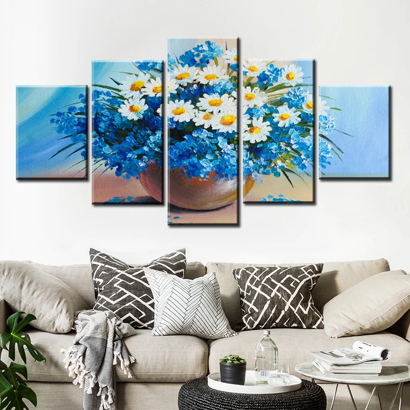 5 panels Abstract Floral Flower Canvas Painting Modern Minimalist Alpine Orchid Poster Wall Pop Art Picture Home Cuadros Decor
5 panels Abstract Floral Flower Canvas Painting Modern Minimalist Alpine Orchid Poster Wall Pop Art Picture Home Cuadros Decor