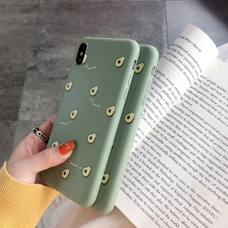 Cute Avocado mobile phone case for iPhone 11 12 Pro MAX XR mobile phone case Liquid silicone for iPhone 7 8 Plus protective case
Cute Avocado mobile phone case for iPhone 11 12 Pro MAX XR mobile phone case Liquid silicone for iPhone 7 8 Plus protective case