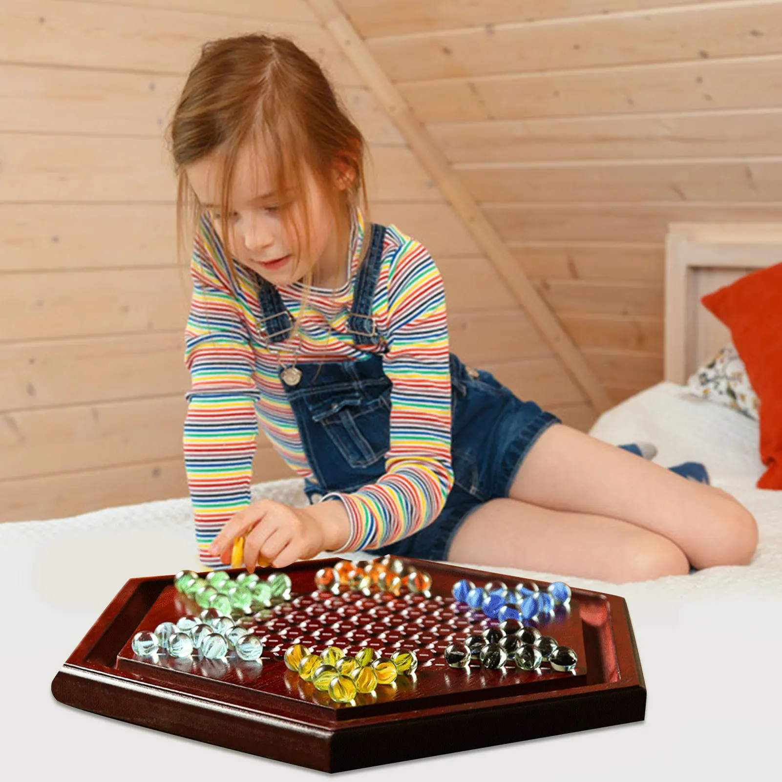 Chinese Checkers Board Game Set With Storage Drawer Glass Marble Toys For Children W50 decent
Chinese Checkers Board Game Set With Storage Drawer Glass Marble Toys For Children W50 decent