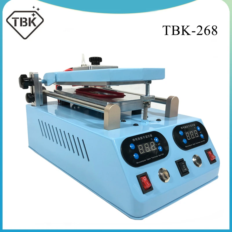 TBK-268 автоматический Сепаратор ЖК-экрана для Samsung, аппарат для раздельного нагрева средней рамы, для плоского и краевого экрана и стекла
TBK-268 автоматический Сепаратор ЖК-экрана для Samsung, аппарат для раздельного нагрева средней рамы, для плоского и краевого экрана и стекла