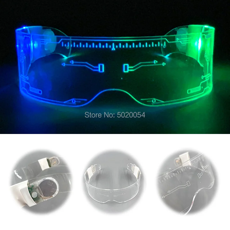 Fashion LED Glasses Neon Luminous Party Glasses LED Light up Glasses DJ Sunglasses Rave Costume Festival Party Decoration
Fashion LED Glasses Neon Luminous Party Glasses LED Light up Glasses DJ Sunglasses Rave Costume Festival Party Decoration