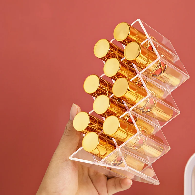 10-Grid Lipstick Storage Box Cosmetic Jewelry Box Case Lipstick Display Stand Make Up Organizer Makeup Organizer Storage Case
10-Grid Lipstick Storage Box Cosmetic Jewelry Box Case Lipstick Display Stand Make Up Organizer Makeup Organizer Storage Case