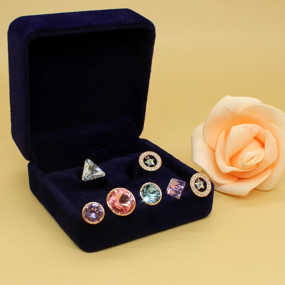 Trendy Exquisite Multi Types Round Geometric Colorful Crystal Stud Earrings For Women Fashion Party Jewelry Accessories Gifts
Trendy Exquisite Multi Types Round Geometric Colorful Crystal Stud Earrings For Women Fashion Party Jewelry Accessories Gifts