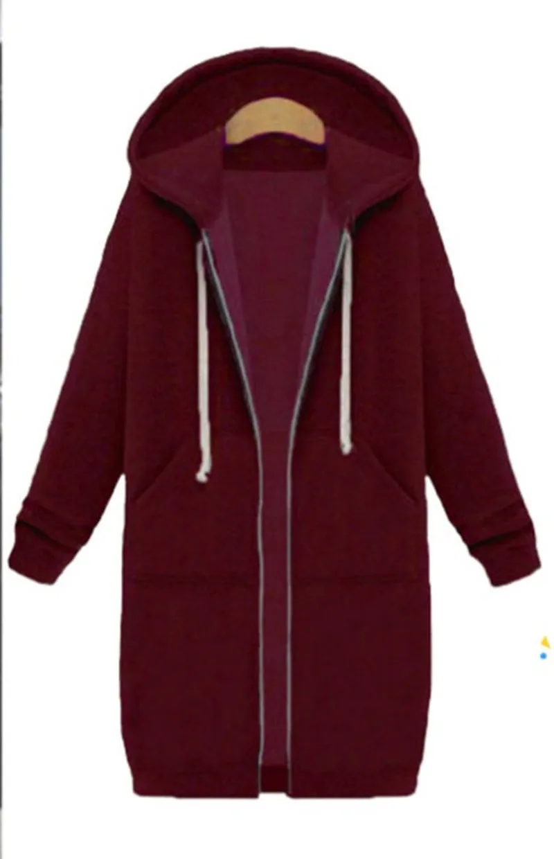 2021 Fashion Casual Hoodie Women Solid color jacket with cashmere insert bag hooded zipper middle and long women's style tops
2021 Fashion Casual Hoodie Women Solid color jacket with cashmere insert bag hooded zipper middle and long women's style tops