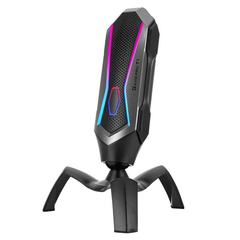 Yanmai T1 Microphone, Rgb Game Recording Capacitor USB Microphone for Playing Games and Live Broadcasting
Yanmai T1 Microphone, Rgb Game Recording Capacitor USB Microphone for Playing Games and Live Broadcasting