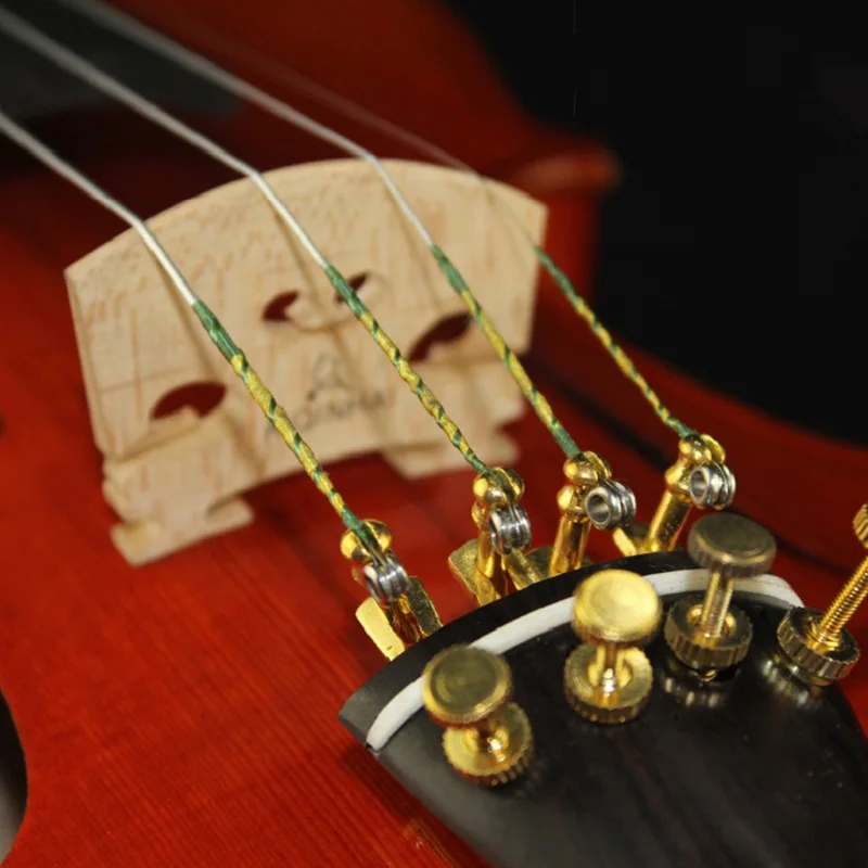 1/8 1/4 1/2 3/4 4/4 Professional Performance level Violin Strings Plated High-Carbon Steel Alumimum Alloy
1/8 1/4 1/2 3/4 4/4 Professional Performance level Violin Strings Plated High-Carbon Steel Alumimum Alloy