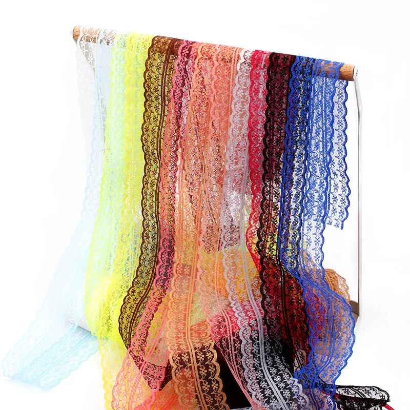 IBOWS 40mm 10yards Wide Lace Webbing Multicolor Ribbons Tape Lace Trim African Lace Fabric DIY Embroidery Apparel Decoration
IBOWS 40mm 10yards Wide Lace Webbing Multicolor Ribbons Tape Lace Trim African Lace Fabric DIY Embroidery Apparel Decoration
