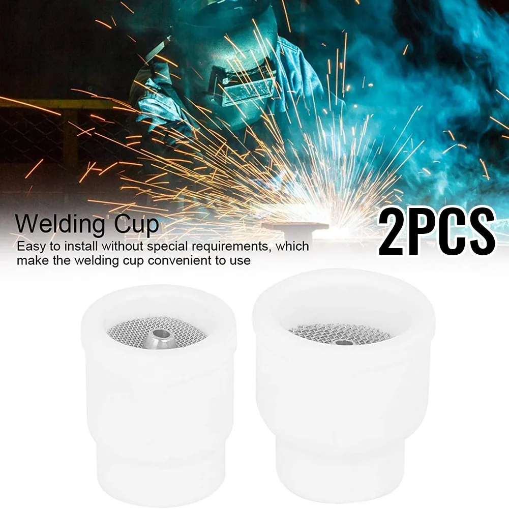 2Pcs 10#12# Ceramic Welding Cup Manual Tool For WP‑17/18/26/9/20 Agon Arc Welding Resistance Of High Temperature
2Pcs 10#12# Ceramic Welding Cup Manual Tool For WP‑17/18/26/9/20 Agon Arc Welding Resistance Of High Temperature