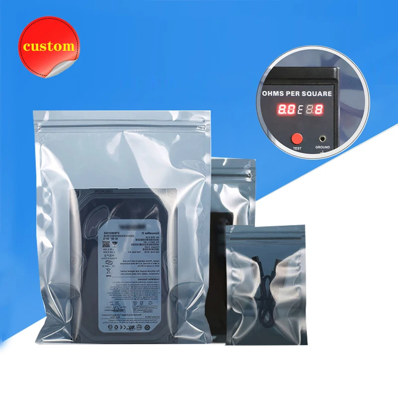 Антистатическая защитная сумка на молнии ESD электронные принадлежности пластиковая упаковка на молнии IC печатная плата защитные аксессуар...
Антистатическая защитная сумка на молнии ESD электронные принадлежности пластиковая упаковка на молнии IC печатная плата защитные аксессуар...