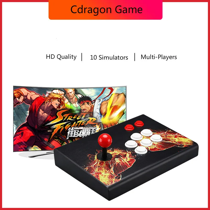 Игровой USB-контроллер Cdragon Rocker, аркадный джойстик, геймпад, Боевая палка для ТВ, ПК, Android, Plug And Play
Игровой USB-контроллер Cdragon Rocker, аркадный джойстик, геймпад, Боевая палка для ТВ, ПК, Android, Plug And Play