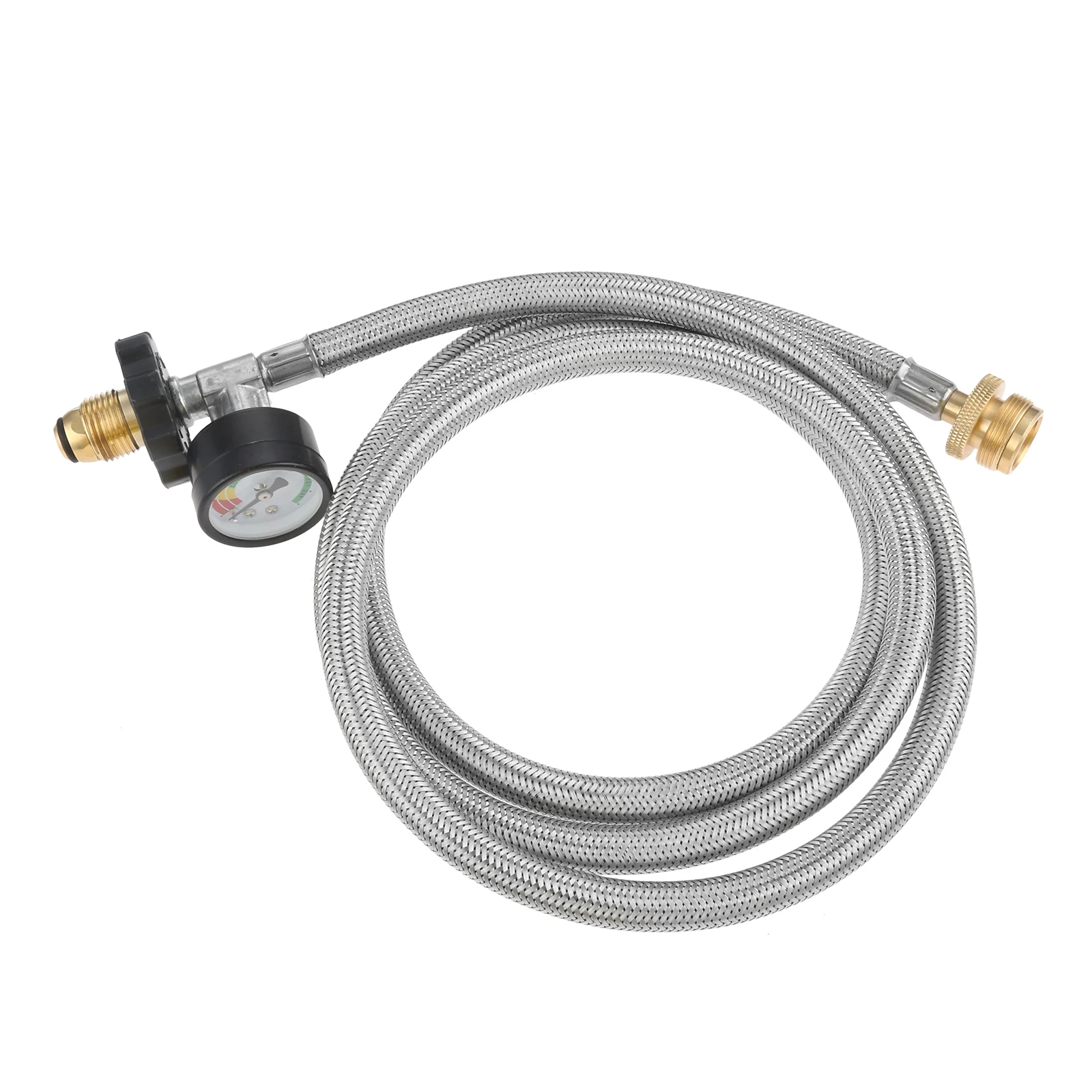 6 футов, плетеный пропановый шланг + измерительный прибор, стандартная розетка из нержавеющей стали CGA600, гайка Acme QCC1 с 1 на 5-40, конвертер, плита
6 футов, плетеный пропановый шланг + измерительный прибор, стандартная розетка из нержавеющей стали CGA600, гайка Acme QCC1 с 1 на 5-40, конвертер, плита