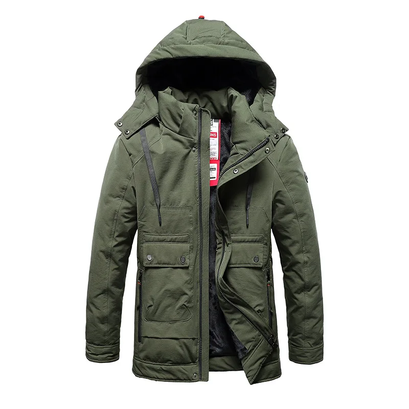Free Shipping Thick Outerwear Windproof Casual Coat With Hooded Mens Parkas Men Winter Coat
Free Shipping Thick Outerwear Windproof Casual Coat With Hooded Mens Parkas Men Winter Coat