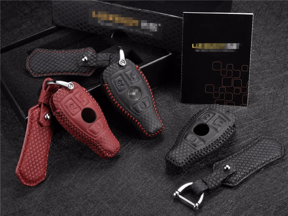 Leather Key Cover For Mercedes Benz GLK300 E260L B C E S Class 2016 2017 leather car remote case Free shpping
Leather Key Cover For Mercedes Benz GLK300 E260L B C E S Class 2016 2017 leather car remote case Free shpping