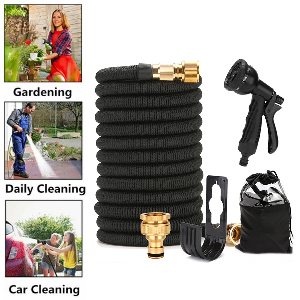 Expandable Magic Flexible Water Hose 25Ft-100Ft Garden Hose (EU、US Version) Hose Plastic Hoses Pipe With Spray Gun To Watering
Expandable Magic Flexible Water Hose 25Ft-100Ft Garden Hose (EU、US Version) Hose Plastic Hoses Pipe With Spray Gun To Watering