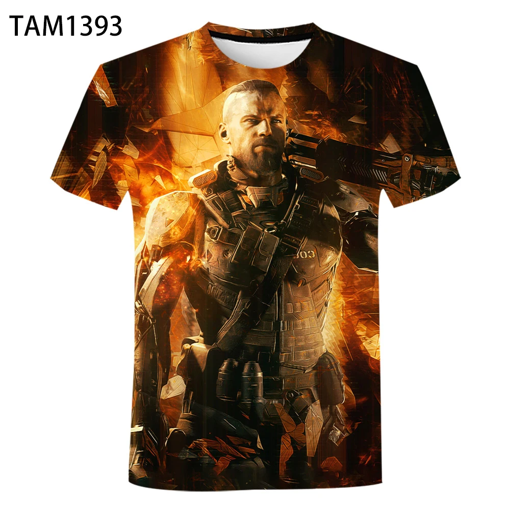 Call of Duty Cod Men's and Women's Cotton T-shirt Cool Street Fashion 3D Short Sleeve Children's Leisure Sports Summer Printing
Call of Duty Cod Men's and Women's Cotton T-shirt Cool Street Fashion 3D Short Sleeve Children's Leisure Sports Summer Printing