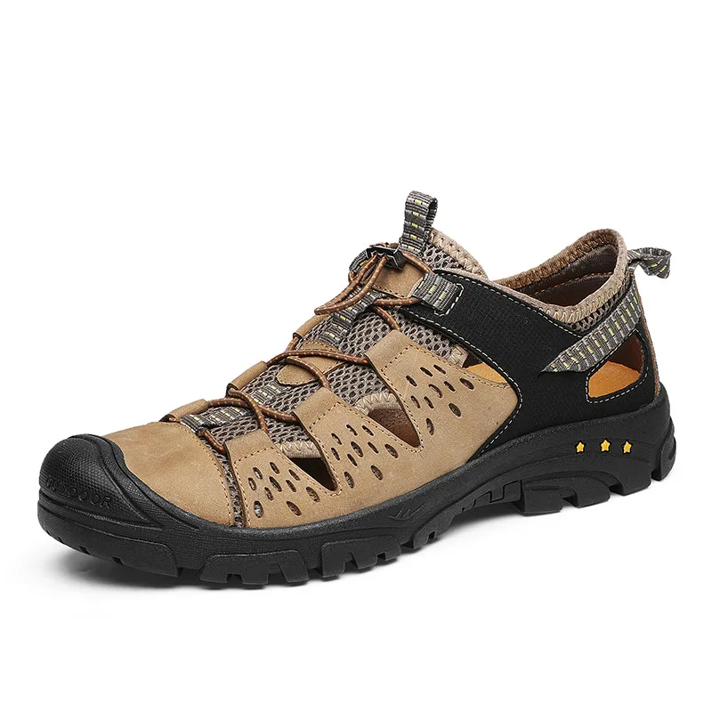 Quality Sandals Leather Men Casual Shoes Big Size 47 Summer Outdoor Non-Slip Soft Sole Hiking Shoes Comfortable Beach Men Shoes
Quality Sandals Leather Men Casual Shoes Big Size 47 Summer Outdoor Non-Slip Soft Sole Hiking Shoes Comfortable Beach Men Shoes