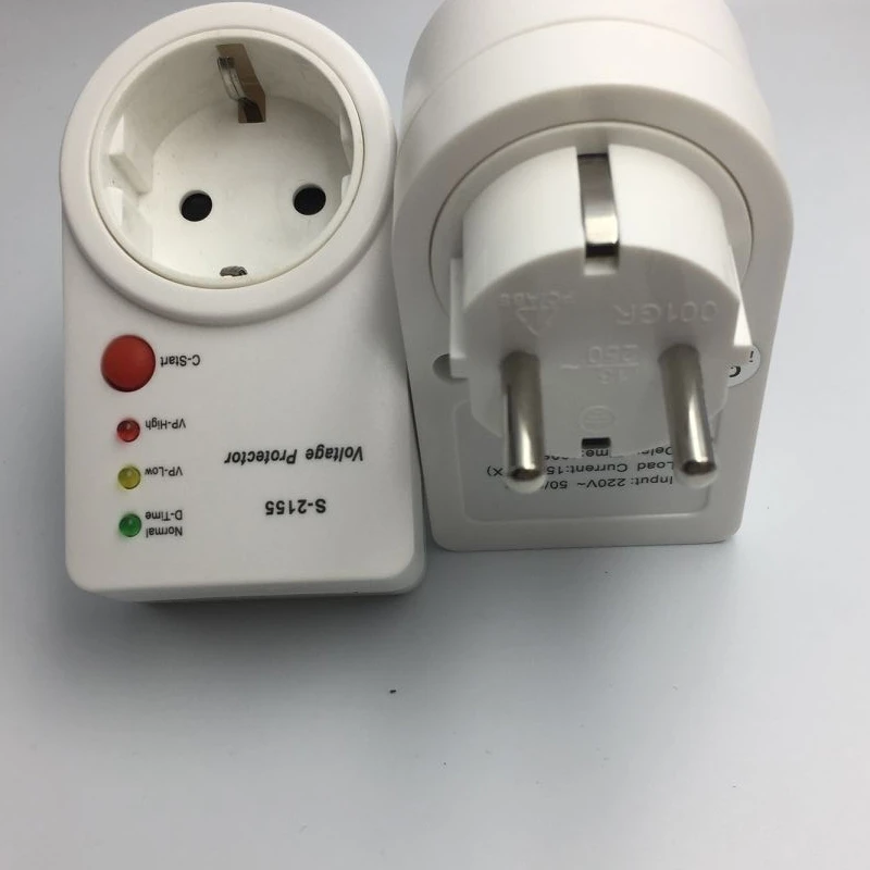 Automatic Voltage Protector Switcher AVS 15A 220V Power Surge Protection German EU Socket type Volt-safe for Home Appliances New
Automatic Voltage Protector Switcher AVS 15A 220V Power Surge Protection German EU Socket type Volt-safe for Home Appliances New