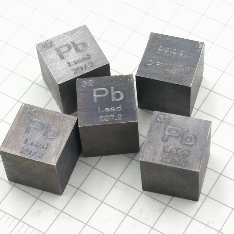 10mm Lead Pb Cubic Periodic Table Cube 99.99% Pure Lead Cubic Metal Gift Rare Metal Lead Element Block Sample
10mm Lead Pb Cubic Periodic Table Cube 99.99% Pure Lead Cubic Metal Gift Rare Metal Lead Element Block Sample