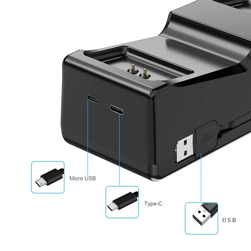 For Xbox One/One S/One X Controller Battery Charger Dock Gamepad USB Charge Stand and 2200mAh High capacity Rechargeable Battery
For Xbox One/One S/One X Controller Battery Charger Dock Gamepad USB Charge Stand and 2200mAh High capacity Rechargeable Battery