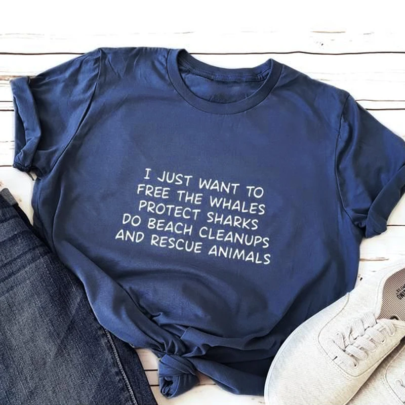 С надписью «I Just Want To Бесплатная китов футболка на каждый день, забавные хипстерские лозунг рубашка «унисекс» для мальчиков, хлопковые пальт...
С надписью «I Just Want To Бесплатная китов футболка на каждый день, забавные хипстерские лозунг рубашка «унисекс» для мальчиков, хлопковые пальт...