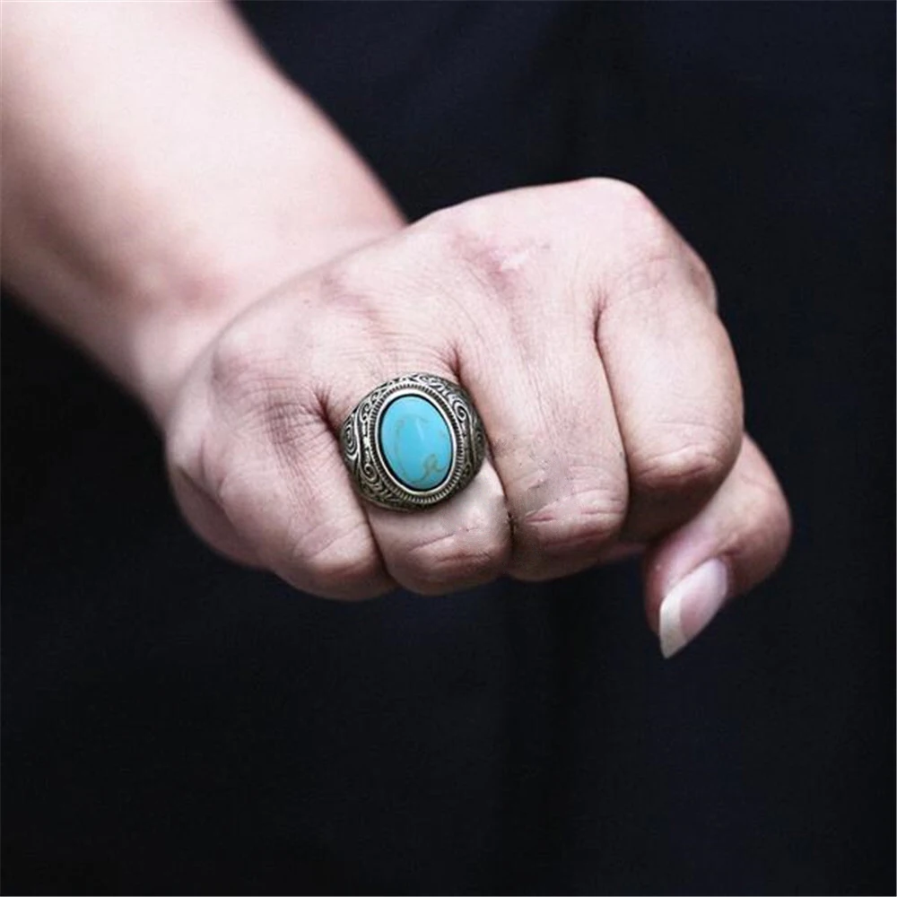 Trendy Fashion Retro Elegant Men's Rings Oval Zircon Street Trend Jewelry Party Hip Hop Accessories Holiday Gift Wholesale
Trendy Fashion Retro Elegant Men's Rings Oval Zircon Street Trend Jewelry Party Hip Hop Accessories Holiday Gift Wholesale