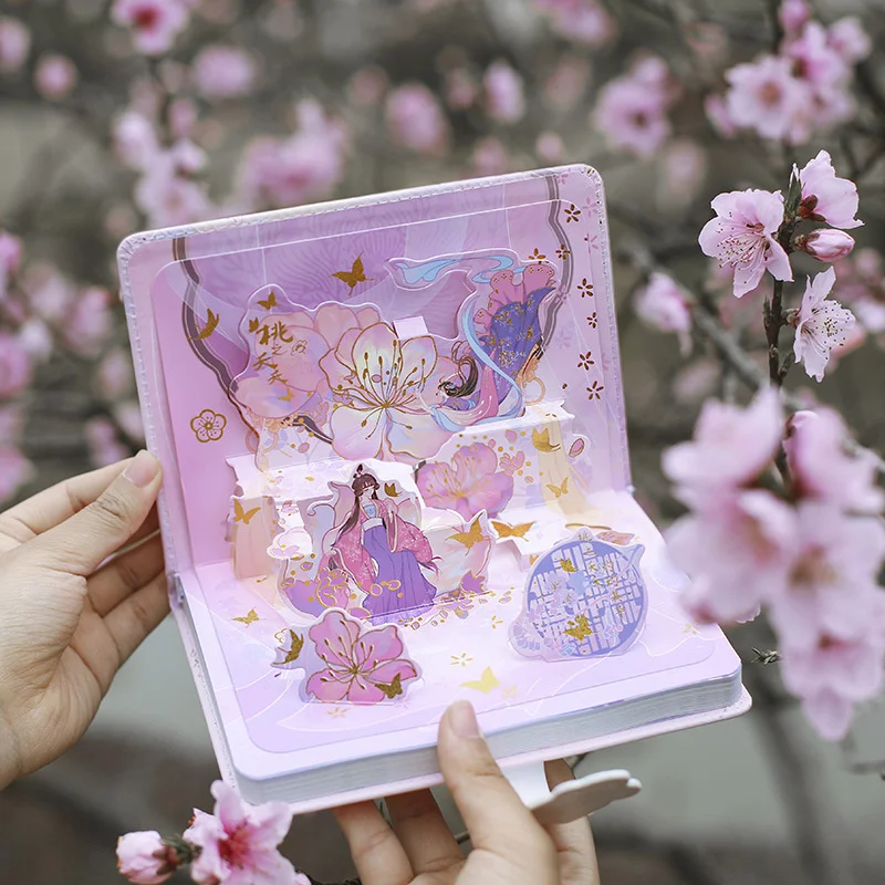 Chinese Style Peach Blossom Diary for Women Notepads 365 Days Planner Stationery Girl Surprise Gift Color Inside Pages Notebook
Chinese Style Peach Blossom Diary for Women Notepads 365 Days Planner Stationery Girl Surprise Gift Color Inside Pages Notebook