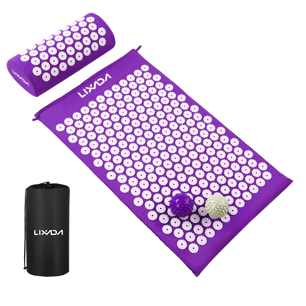 Massager Cushion Shakti Mat Massage Yoga Mat Acupressure Relieve Stress Back Body Pain Spike Mat Acupuncture Massage Mat 2021
Massager Cushion Shakti Mat Massage Yoga Mat Acupressure Relieve Stress Back Body Pain Spike Mat Acupuncture Massage Mat 2021