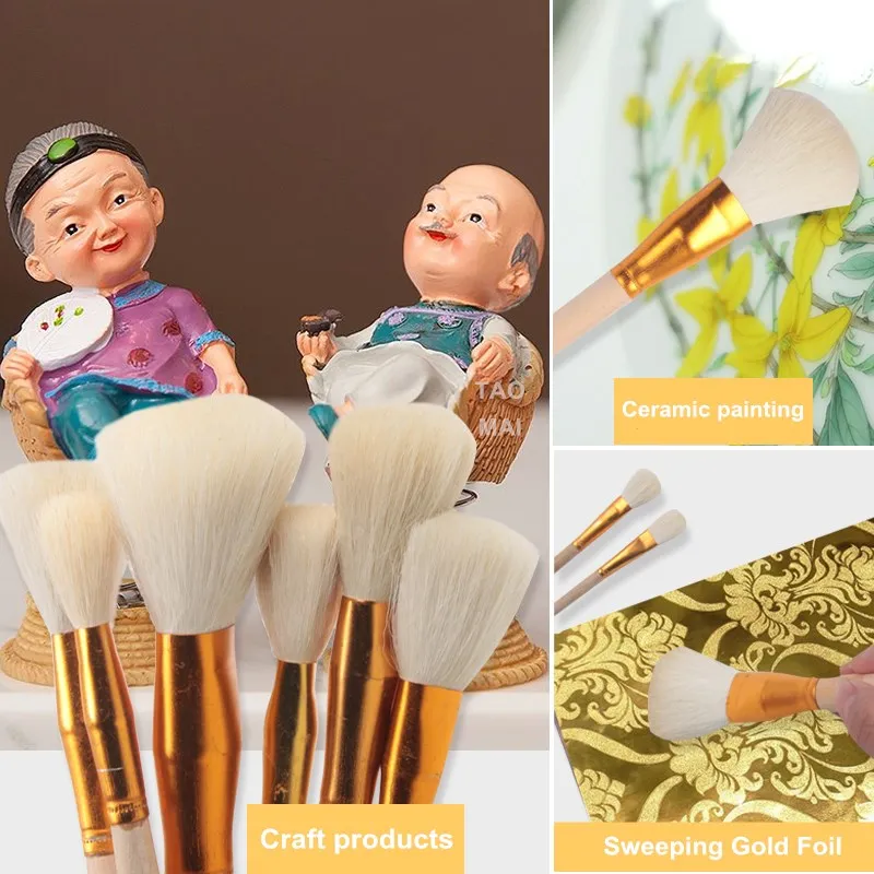 12pcs Wool Brush Set for Ceramic Glaze/painting Coloring Watercolor Paint Acrylic Craft DIY Painting Pen Art Supplies
12pcs Wool Brush Set for Ceramic Glaze/painting Coloring Watercolor Paint Acrylic Craft DIY Painting Pen Art Supplies