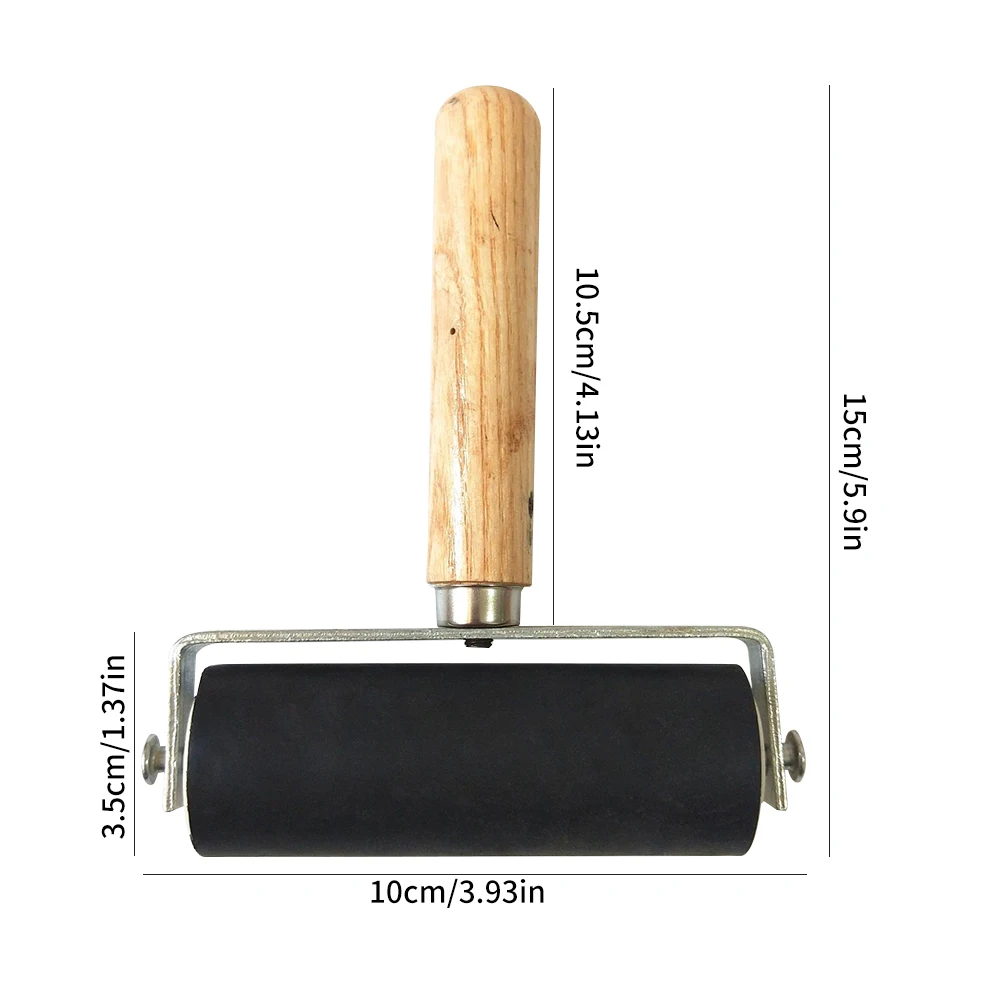 10cm Professional Rubber Roller Brayer Ink Painting Printmaking Roller Art Stamping Tool Artistic Drawing Diamond Assistant Tool
10cm Professional Rubber Roller Brayer Ink Painting Printmaking Roller Art Stamping Tool Artistic Drawing Diamond Assistant Tool