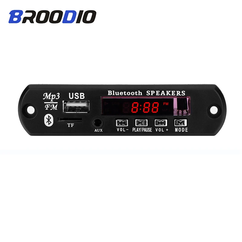 Bluetooth MP3 плеер Музыкальный декодер плата USB FM радио TF 3 5 мм AUX модуль приемник аудио