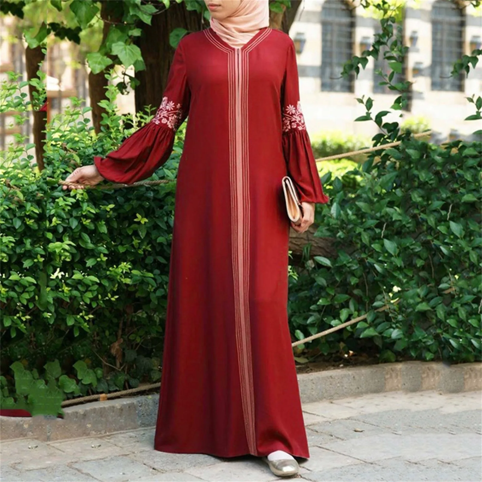 New Print Floral Long Sleeve Plus Size M L XL Muslim For Women Turkey Islamic Clothing Maxi Casual Ramadan kaftan Hijab Dress
New Print Floral Long Sleeve Plus Size M L XL Muslim For Women Turkey Islamic Clothing Maxi Casual Ramadan kaftan Hijab Dress