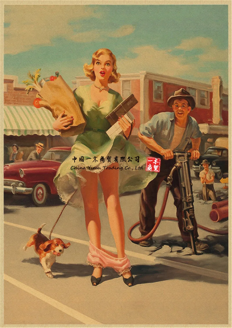Fashion stickers Retro Sticker Pin Up Sexy Girl Decal Suitable for Art Home Room Wall Painting Windows Bar Car Hotel
Fashion stickers Retro Sticker Pin Up Sexy Girl Decal Suitable for Art Home Room Wall Painting Windows Bar Car Hotel