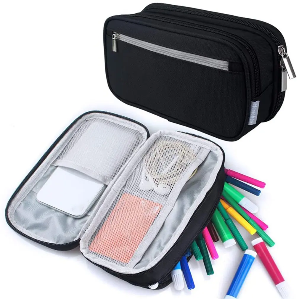 Pencil Case Large Capacity Waterproof Case Office And School Supplies Zippered Desk Organizer Case Durable For Men And Women
Pencil Case Large Capacity Waterproof Case Office And School Supplies Zippered Desk Organizer Case Durable For Men And Women