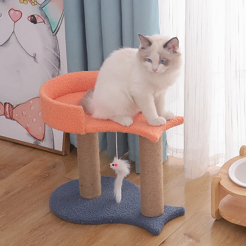Cat climbing frame, cat climbing frame, cat nest, cat tree, one sky pillar, small cat jumping platform with nest, solid wood cat
Cat climbing frame, cat climbing frame, cat nest, cat tree, one sky pillar, small cat jumping platform with nest, solid wood cat