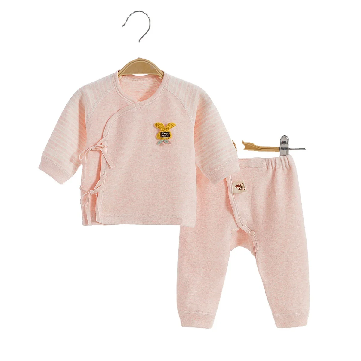 Коллекция 2022 года, весенняя одежда для новорожденных девочек осенний комплект нижнего белья из чистого хлопка с длинными рукавами для маленьких мальчиков, пижама для новорожденных от 0 до 3 месяцев
Коллекция 2022 года, весенняя одежда для новорожденных девочек осенний комплект нижнего белья из чистого хлопка с длинными рукавами для маленьких мальчиков, пижама для новорожденных от 0 до 3 месяцев