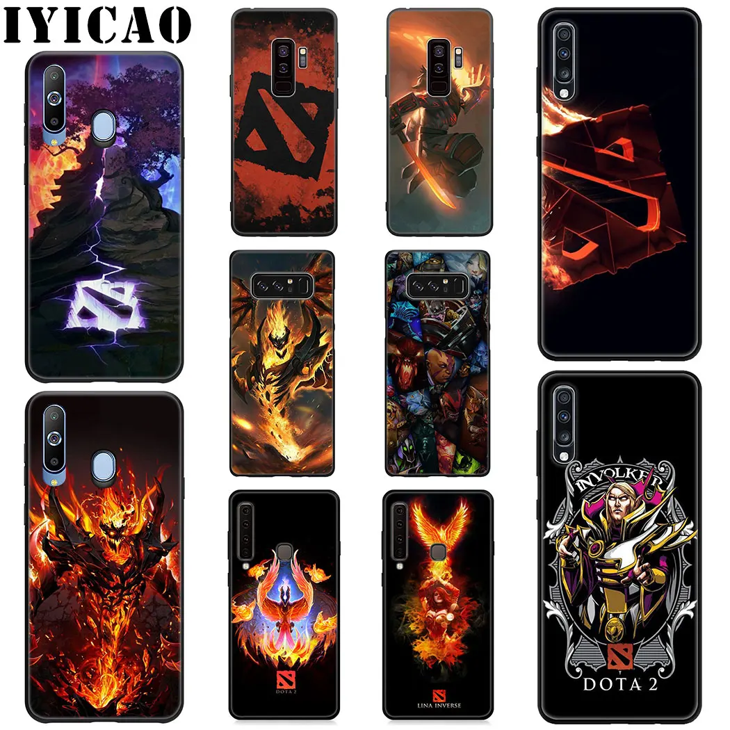 IYICAO Dota 2 мягкий чехол для samsung Galaxy A6 плюс A9 A8 A7 2018 A3 A5 2016 2017 примечание 9 8|Бамперы| |