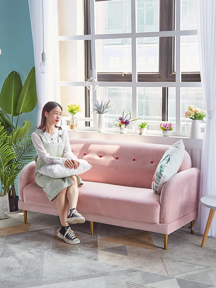 Nordic light cloth art flannelette small family model sitting room luxury two double small three a sofa that rent a house
Nordic light cloth art flannelette small family model sitting room luxury two double small three a sofa that rent a house