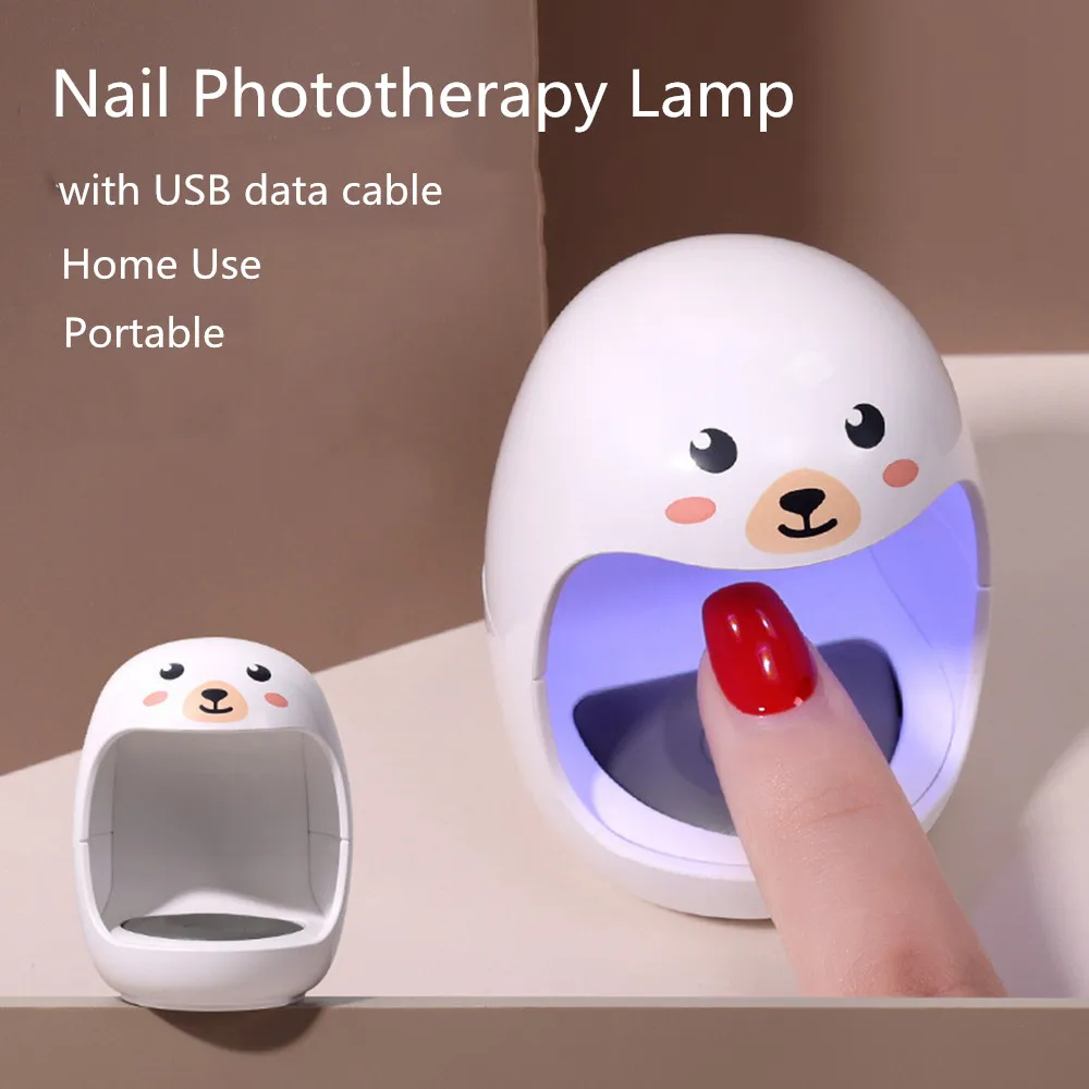 Mini Cartoon 3W Nail Dryers Nail Art Lamp For Nails USB Portable Home Use Art Tools 3 LEDs UV manicure Lamp for Drying Nails Gel
Mini Cartoon 3W Nail Dryers Nail Art Lamp For Nails USB Portable Home Use Art Tools 3 LEDs UV manicure Lamp for Drying Nails Gel
