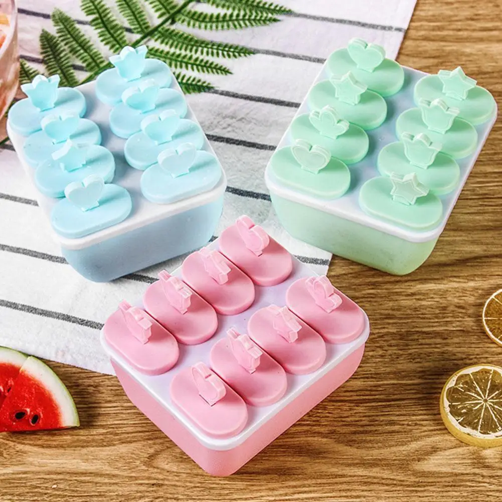 Round/Square 6/8 Grid DIY Homemade Freezer Ice Lolly Maker Mould Molds Cube Ice Silicone Safe Chocolate Safe Popsicle Cream L5D6
Round/Square 6/8 Grid DIY Homemade Freezer Ice Lolly Maker Mould Molds Cube Ice Silicone Safe Chocolate Safe Popsicle Cream L5D6