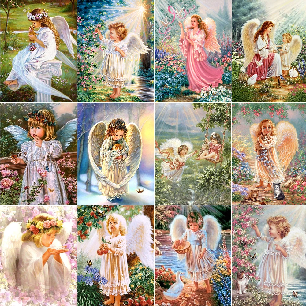 5D DIY Diamond Painting Angel Baby Brand New Mosaic Diamond Embroidery Mosaic Cross Stitch Bedroom Decoration Painting
5D DIY Diamond Painting Angel Baby Brand New Mosaic Diamond Embroidery Mosaic Cross Stitch Bedroom Decoration Painting
