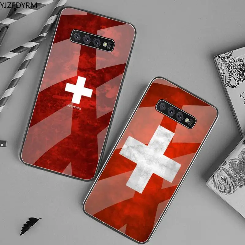 KPUSAGRT Swiss flag DIY phone Case cover Shell Tempered Glass For Samsung S20 Plus S7 S8 S9 S10 Plus Note 8 9 10 Plus
KPUSAGRT Swiss flag DIY phone Case cover Shell Tempered Glass For Samsung S20 Plus S7 S8 S9 S10 Plus Note 8 9 10 Plus